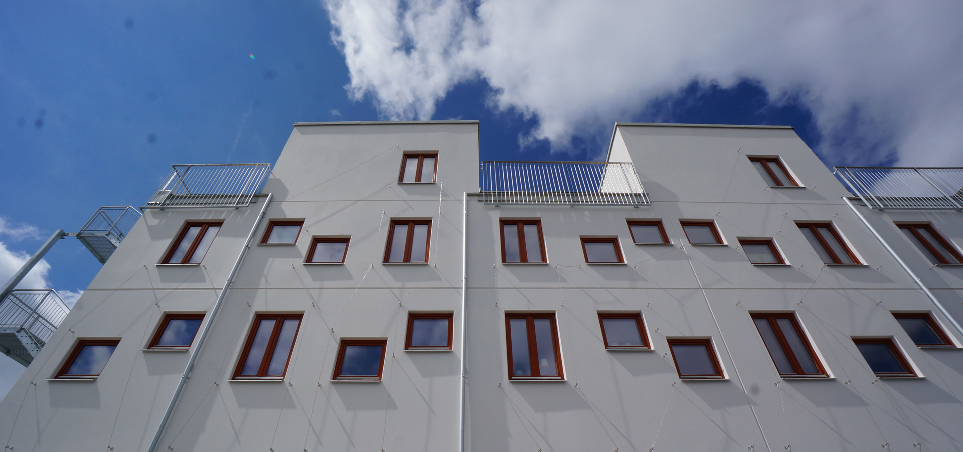 Fasad mot gatan